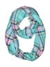 Assorted Brands 100% Acrylic Plaid Teal Blue Scarf One size - photo 1