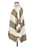 She + Sky 100% Polyester Stripes Tan Pullover Sweater One size - photo 5