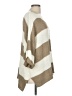 She + Sky 100% Polyester Stripes Tan Pullover Sweater One size - photo 4