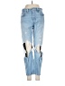 Levi's 100% Cotton Graphic Blue Jeans Size 28 waist - photo 1