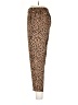 J.Crew Factory Store 100% Polyester Animal Print Brown Casual Pants Size 10 - photo 5