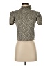 Zara Tan Short Sleeve Top Size S - photo 1