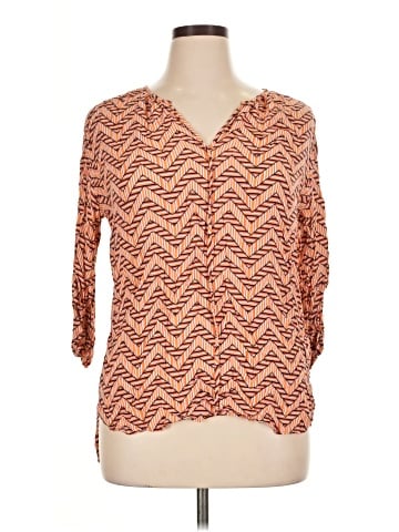 Stylus 3/4 Sleeve Blouse (view 1)