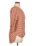 Stylus 100% Rayon Orange 3/4 Sleeve Blouse Size XL - photo 4