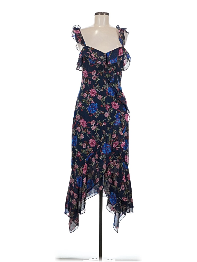 Pre-owned Wayf Cocktail Dress In Blue