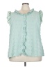 Unbranded Teal Sleeveless Blouse Size 5X - photo 1