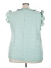Unbranded Teal Sleeveless Blouse Size 5X - photo 2