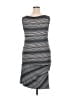 Mossimo Stripes Gray Casual Dress Size XXL - photo 2