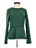 Ann Taylor Green Long Sleeve Blouse Size XXS - photo 1