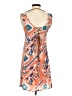 Judith March Print Orange Casual Dress Size S - photo 2