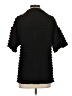New In Black Short Sleeve Blouse Size S - photo 2