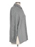 Evan Picone Chevron-herringbone Gray Long Sleeve Blouse Size L - photo 4