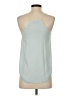 Ann Taylor LOFT 100% Polyester Teal Sleeveless Blouse Size XXS - photo 2