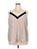 Torrid Tan Pink Sleeveless Blouse Size 4X (estimated) - photo 1