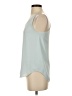 Ann Taylor LOFT 100% Polyester Teal Sleeveless Blouse Size XXS - photo 5