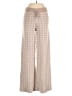 Stellae Dux Houndstooth Ivory Casual Pants Size S - photo 1