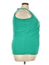 Roaman's Green Sleeveless Blouse Size 22 (1X) - photo 4