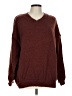 DAZY 100% Polyester Burgundy Pullover Sweater Size L - photo 1