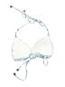 Unbranded Paisley Blue Swimsuit Top Size S (estimated) - photo 2