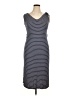 BCBGeneration Stripes Gray Casual Dress Size 14 - photo 1