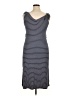 BCBGeneration Stripes Gray Casual Dress Size 14 - photo 2