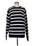 Crown & Ivy Stripes Blue Pullover Sweater Size M - photo 1