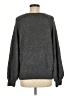 Vince Camuto Solid Gray Pullover Sweater Size M - photo 2
