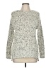 Mystree Tweed Silver Pullover Sweater Size M - photo 1