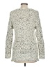 Mystree Tweed Silver Pullover Sweater Size M - photo 2