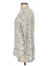 Mystree Tweed Silver Pullover Sweater Size M - photo 5