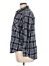 Stoic 100% Cotton Plaid Blue 3/4 Sleeve Button-Down Shirt Size XL - photo 5
