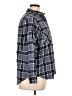 Stoic 100% Cotton Plaid Blue 3/4 Sleeve Button-Down Shirt Size XL - photo 4