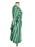 Lesley Evers Stripes Green Casual Dress Size XS - photo 4