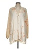 Zara Ivory Long Sleeve Blouse Size S - photo 1