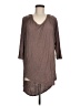 Boohoo Brown 3/4 Sleeve Top Size M - photo 1