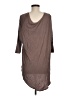 Boohoo Brown 3/4 Sleeve Top Size M - photo 2