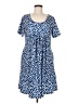 NORACORA Polka Dots Blue Casual Dress Size M - photo 1