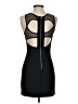 Mustard Seed Houndstooth Black Cocktail Dress Size S - photo 2