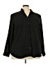 Maurices 100% Polyester Black Long Sleeve Blouse Size 3X - photo 1