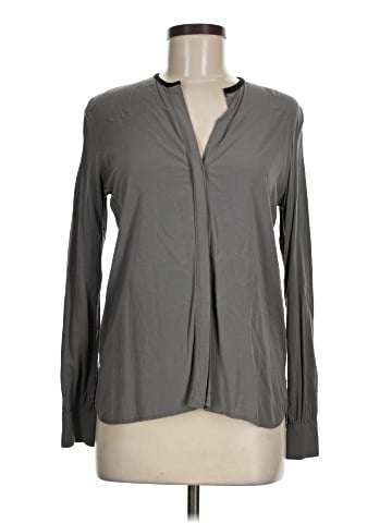 James Perse Long Sleeve Blouse (view 1)