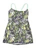 Hurley Print Green Swimsuit Cover Up Size 0 (estimated) - photo 1