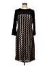 Chico's Chevron-herringbone Black Casual Dress Size Sm (0.5) - photo 1