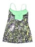 Hurley Print Green Swimsuit Cover Up Size 0 (estimated) - photo 2