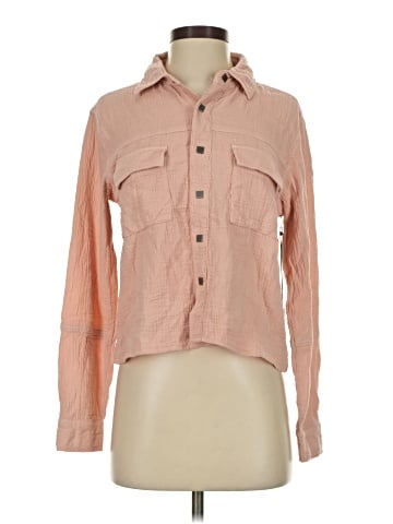 ONE X ONETEASPOON Long Sleeve Button-Down Shirt (view 1)