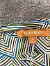 Ellen Tracy 100% Polyester Print Teal Short Sleeve Blouse Size S - photo 7