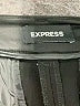 Express Solid Black Dress Pants Size 4R - photo 6
