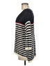Pink Rose Stripes Ivory Pullover Sweater Size M - photo 5