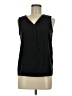 HL Black Sleeveless Blouse Size M - photo 1