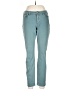 Gap Outlet Color Block Teal Jeans Size 12 - photo 1