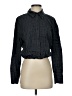 Zara Houndstooth Black Long Sleeve Blouse Size S - photo 1